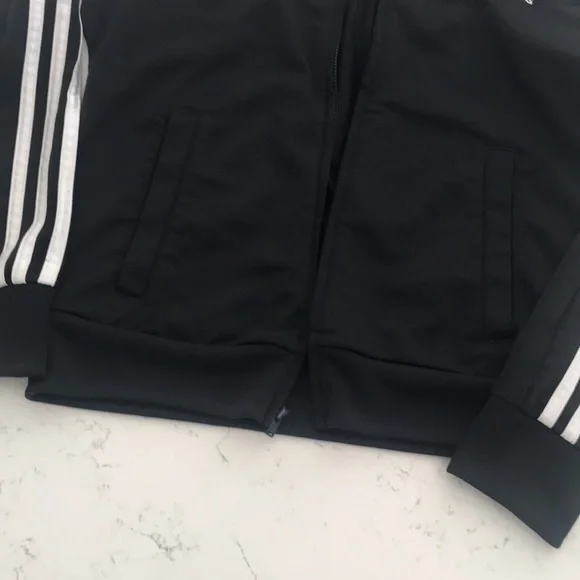Adidas Zip Track Jacket Youth Small - Picture 3 of 5